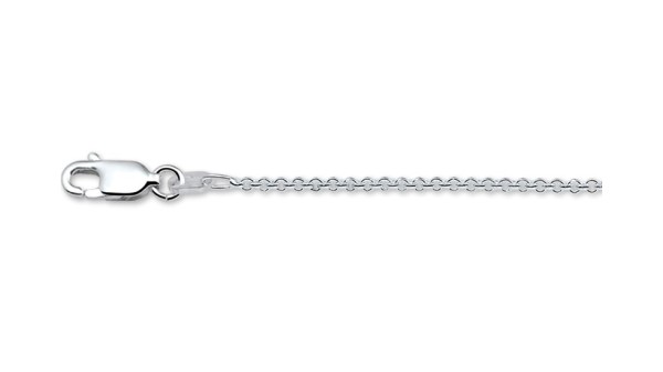 Anker collier zilver 1,2 mm