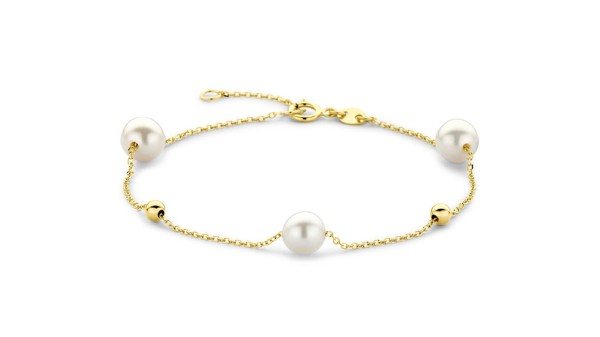 Armband bolletjes en parels