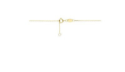 Gouden collier met 3,5 mm zoetwaterparels