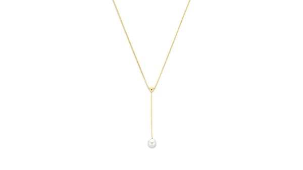 y-collier parel 42 - 45 cm